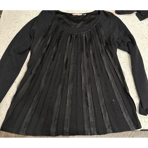 Soft surroundings black top - Picture 2 of 5